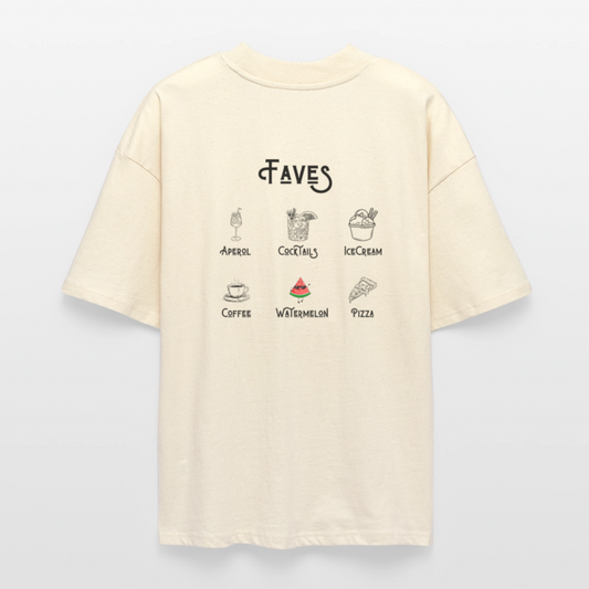 Faves - Weißgrau